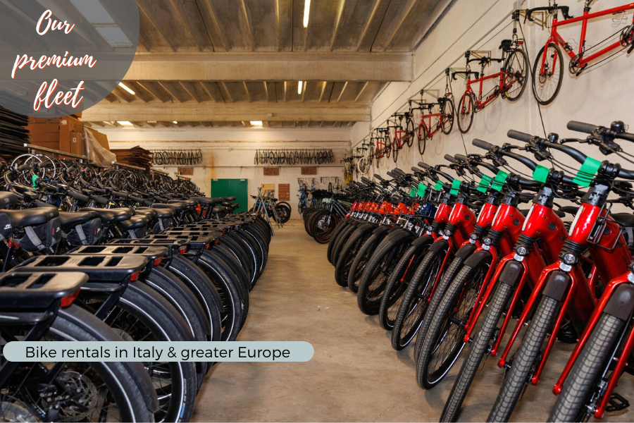 The premier bike rental fleet in Europe